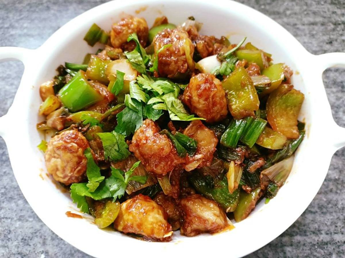 Mushroom Manchurian